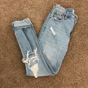 Abercrombie and Fitch curve love high rise jeans